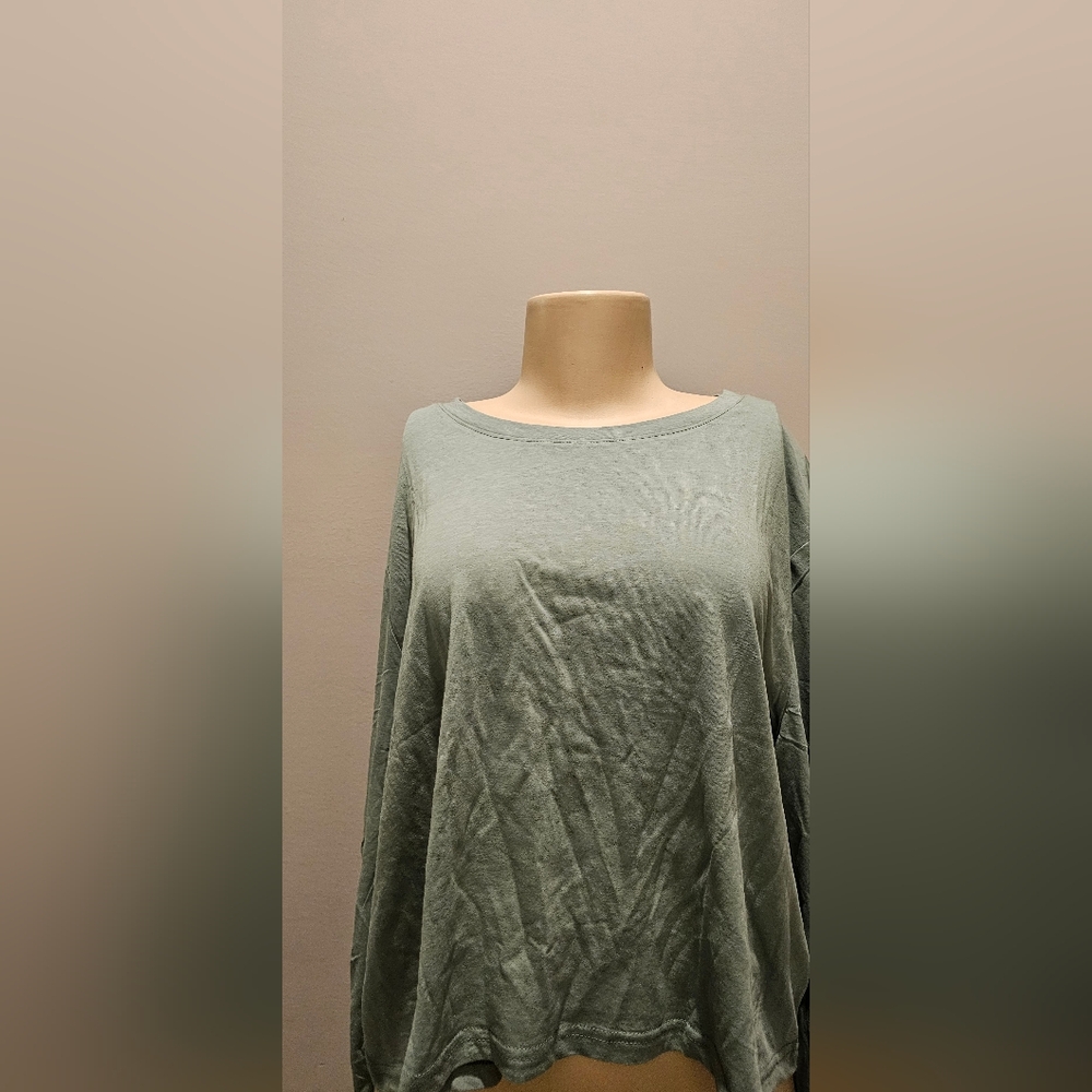 Women Long Sleeve Shirt 2xl